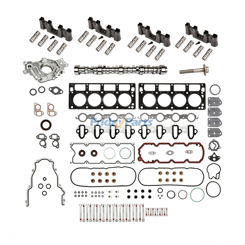 Camshaft & Oil Pump & Gasket Kit 12689035 12625437 12598832 for Buick Rainier 2005-2007 Chevrolet Avalanche Silverado 1500 Trailblazer GMC Envoy Yukon 2005-2013