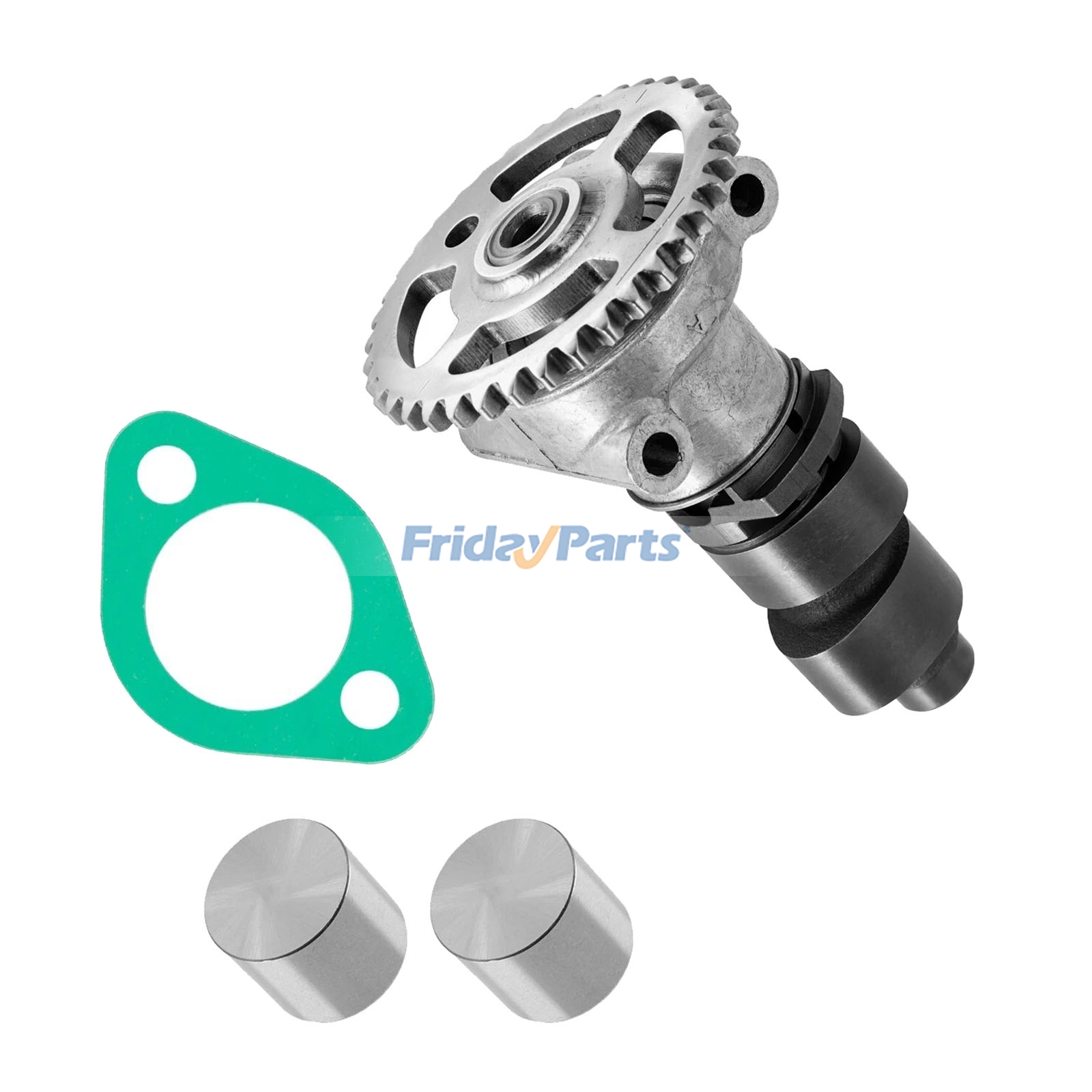 Camshaft w/ Cam Follower Bucket & Gasket for Honda ATV Fourtrax Rincon TRX650FA 2003-2005