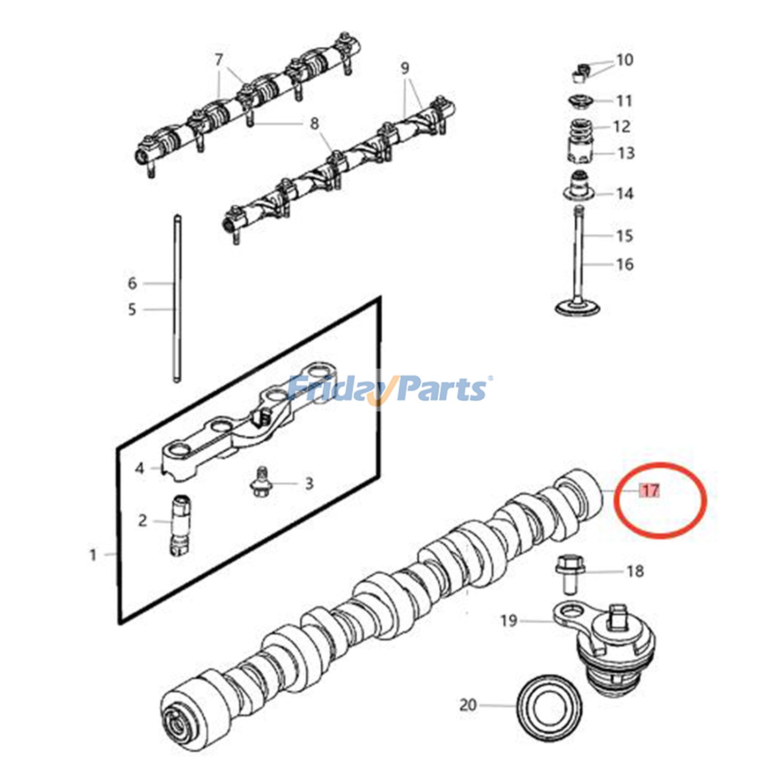 Arbre à cames pour Véhicule Pour Dodge,Pour Jeep,Pour Chrysler