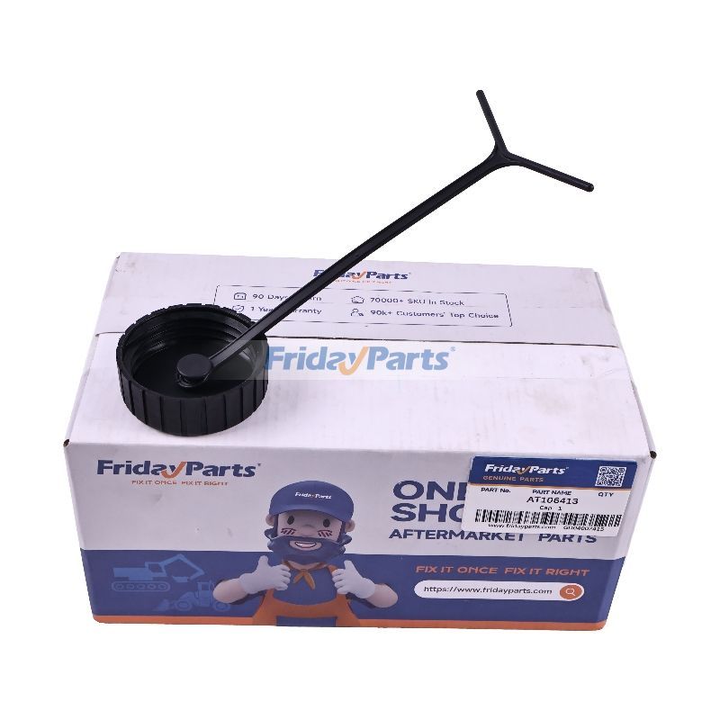 Cap AT106413 for John Deere Engine 3029 4045 6068 6081 6090 6135 Tractor 5200 5210 5215 5300 5310