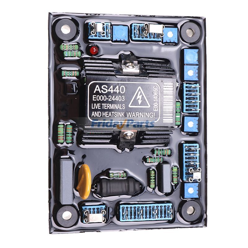 Repuesto Módulo regulador de voltaje automático AVR AS440 compatible con grupos electrógenos compatible con Generador Para OTRA MARCA FridayParts