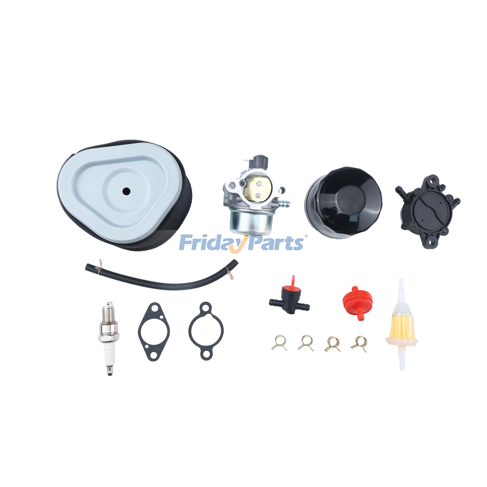 Kit de junta de carburador AM125355 12-853-82-S para motor Kohler CV12.5 CV13S CV13T CV14S CV15S Cortador de grama John Deere GS25 GS30 GS45 GS75 Trator LT133 LT150 LT155 LTR166 FridayParts