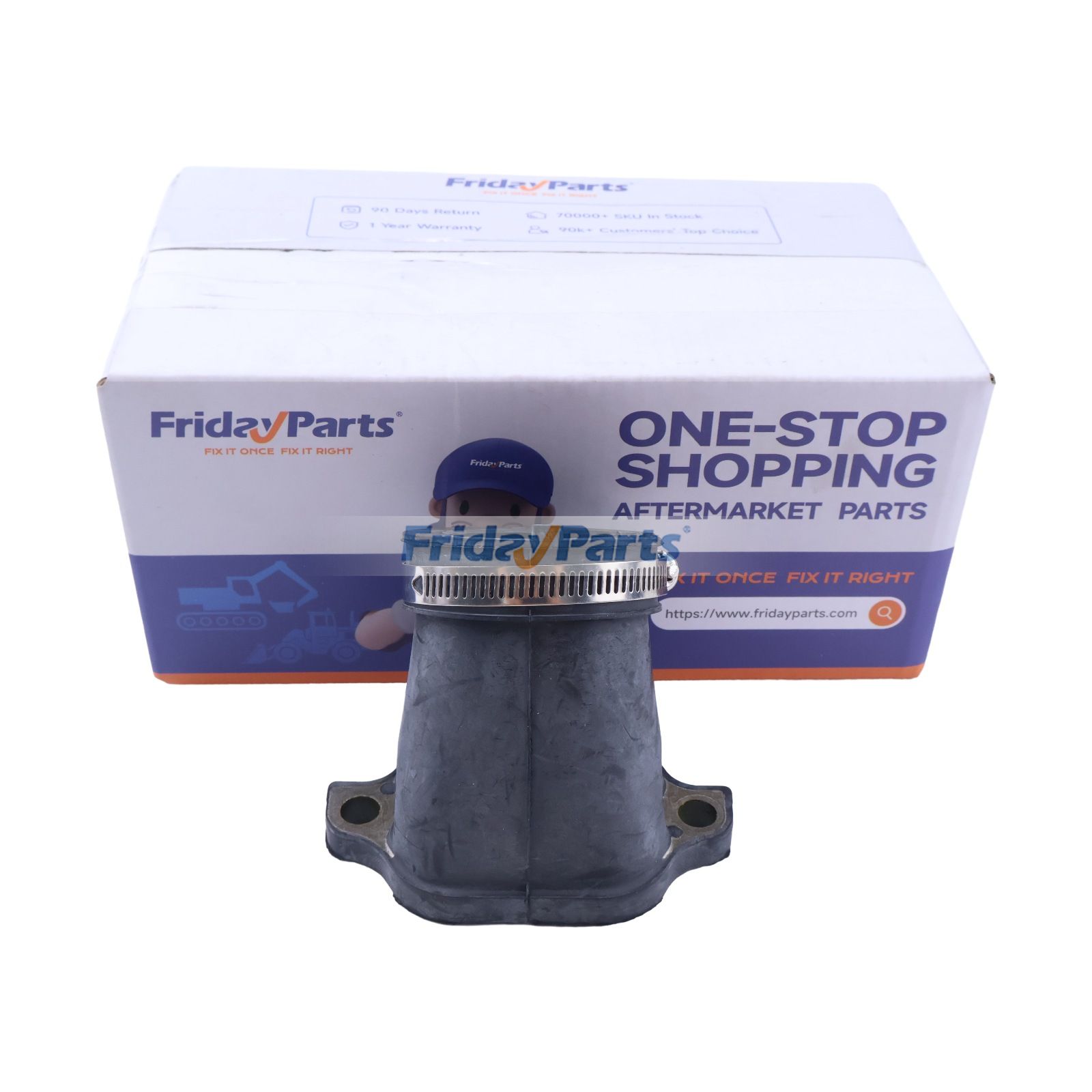 Vergaser Ansaugstutzen Adapter Boot 1253415 für Polaris Sportsman 700 600 MV7 2002-2006