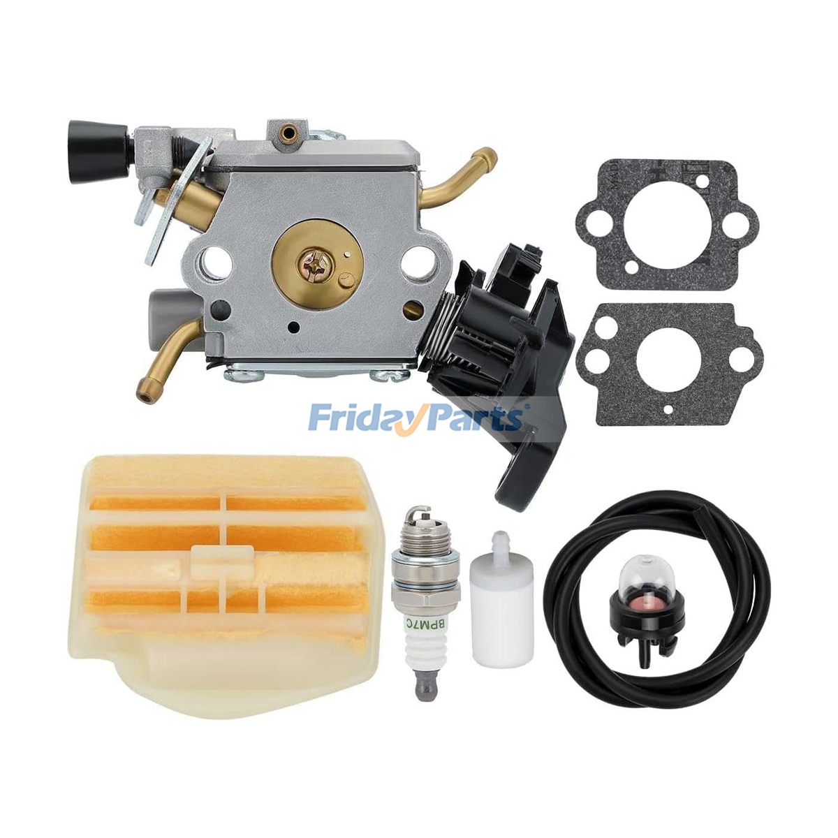 Carburetor Kit 506450401 for Husqvarna 450 445 Jonsered CS2245S CS2250S McCulloch CS450 II Chainsaw