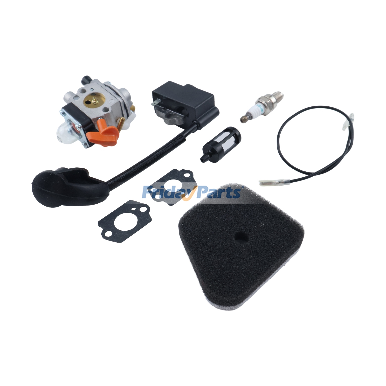 Carburetor Kit C1Q-S174 for Stihl Trimmer FC90 FS90R FS100 FS100R FS110R FS130R ETC