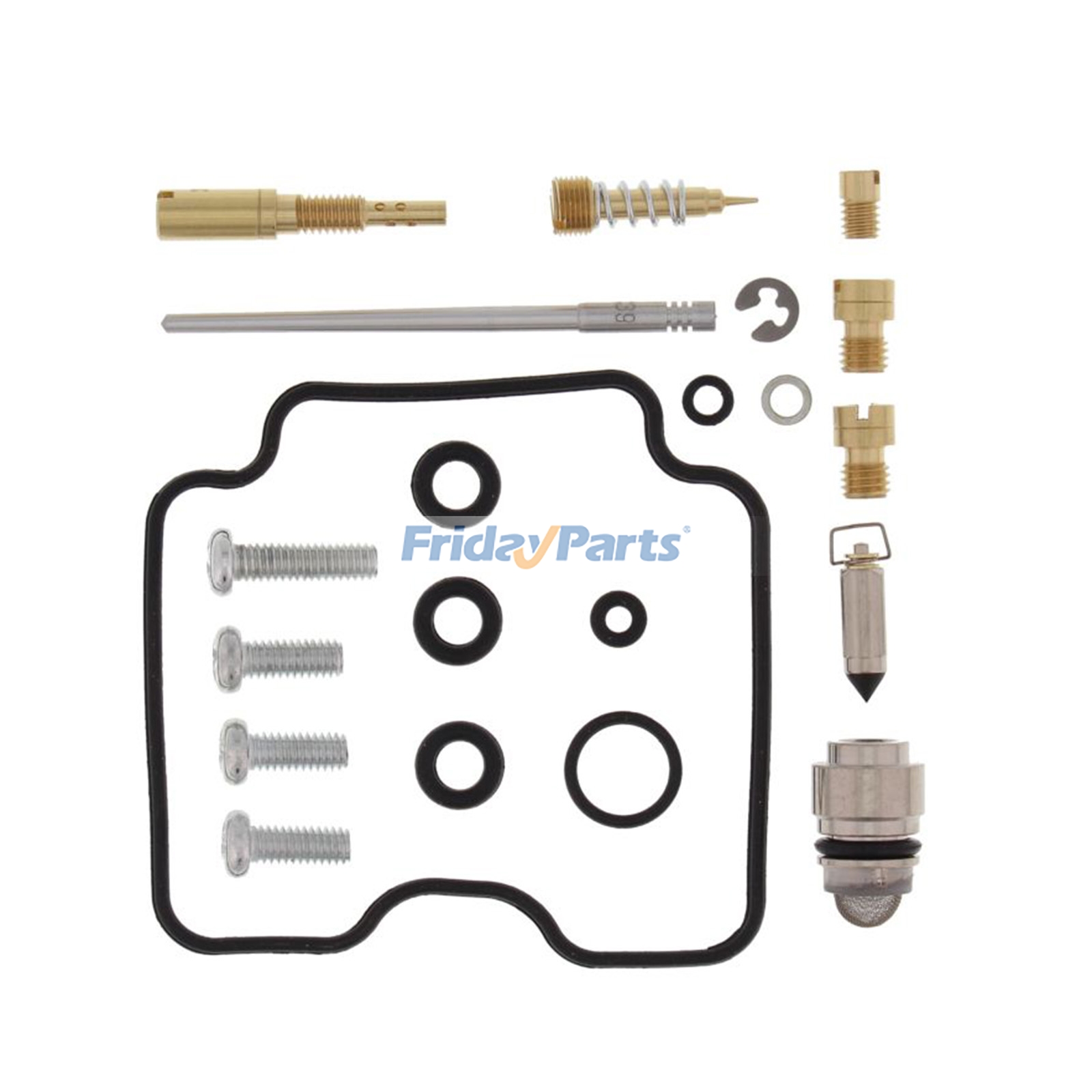 Carburetor Repair Kit 26-1263 for Yamaha ATV YFM350 Raptor 2004-2005