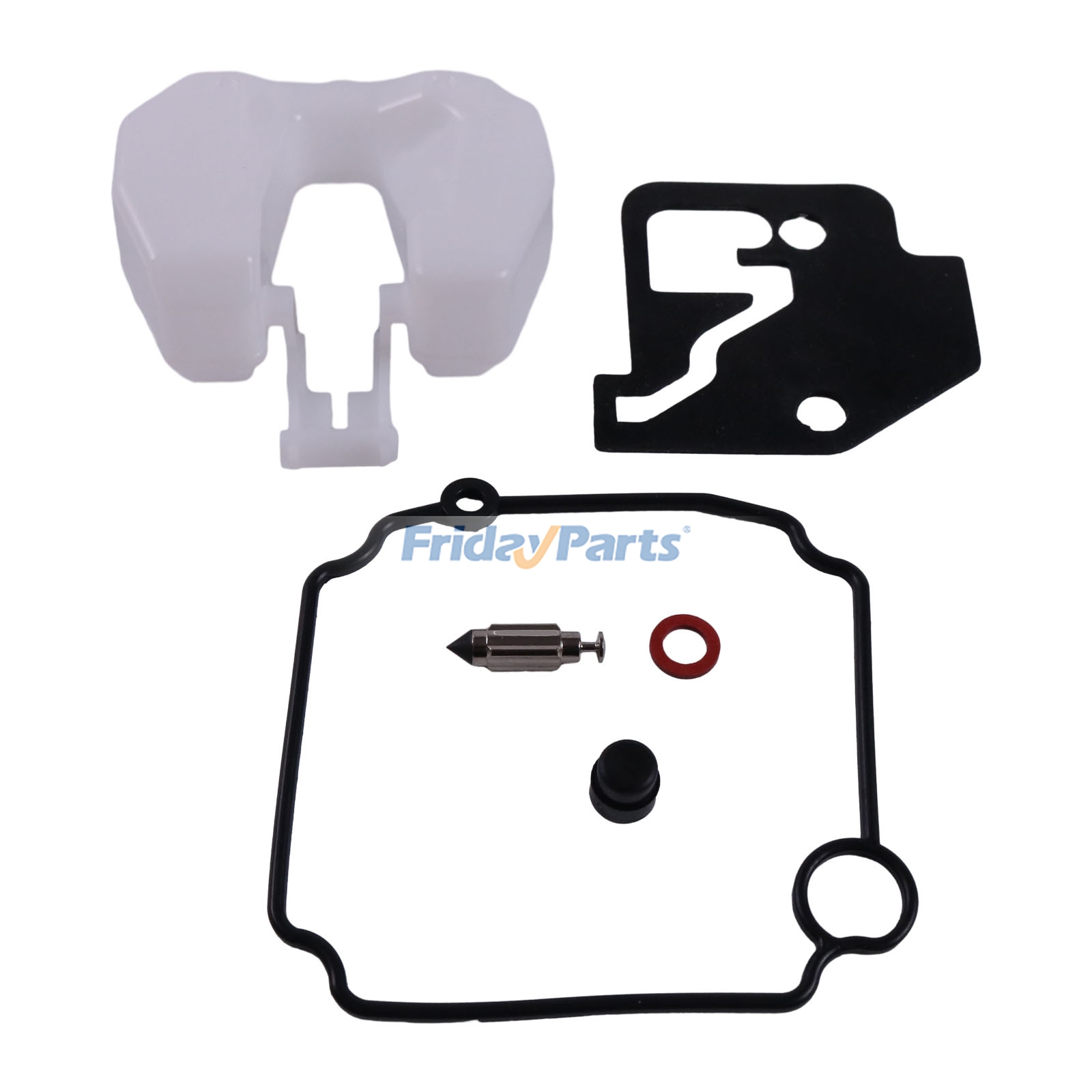 Carburetor Repair Kit 66M-W0093-00 18-7738 for Yamaha F9.9 T9.9 F15 2000-2007 Mercury 9.9HP 13.5HP 15HP 1998-2006 Outboard Motor