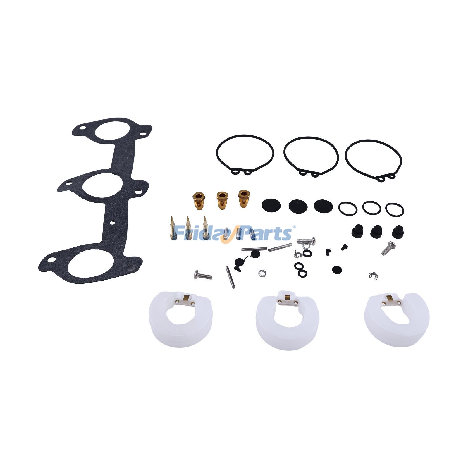 Kit de réparation de carburateur 6H3-W0093-02 pour moteur hors-bord Yamaha 2 temps 60 CV 70 CV