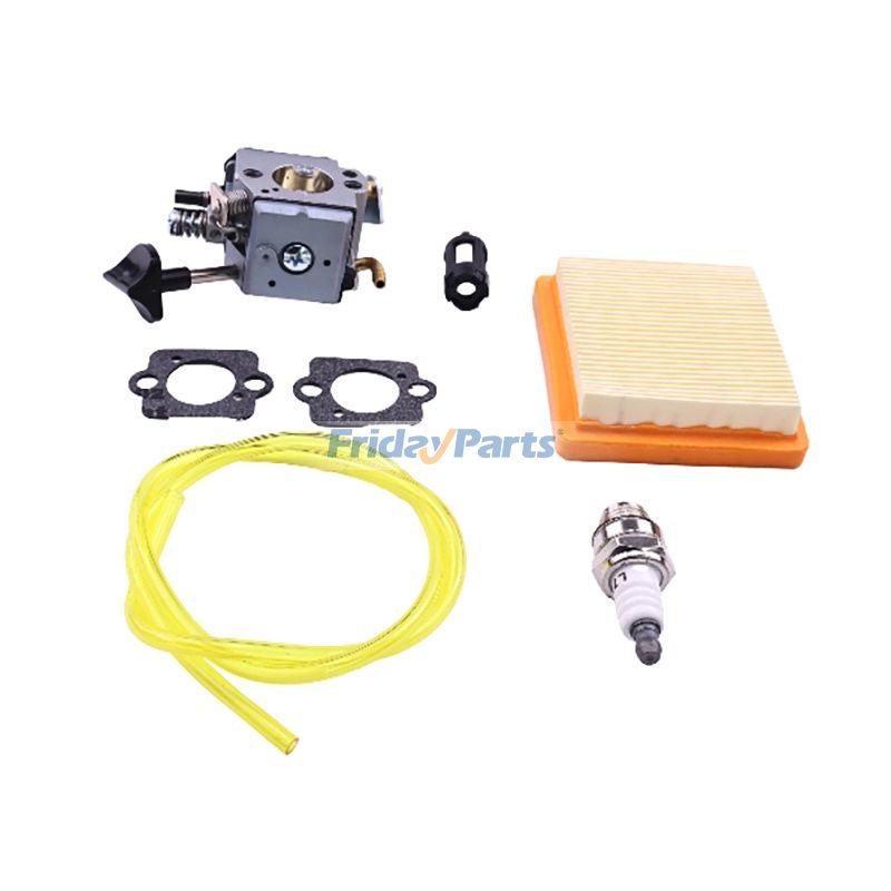 Vergaser Zündkerze Kraftstoffleitung Luftfiltersatzfür Handwerkzeuge und Elektrowerkzeuge