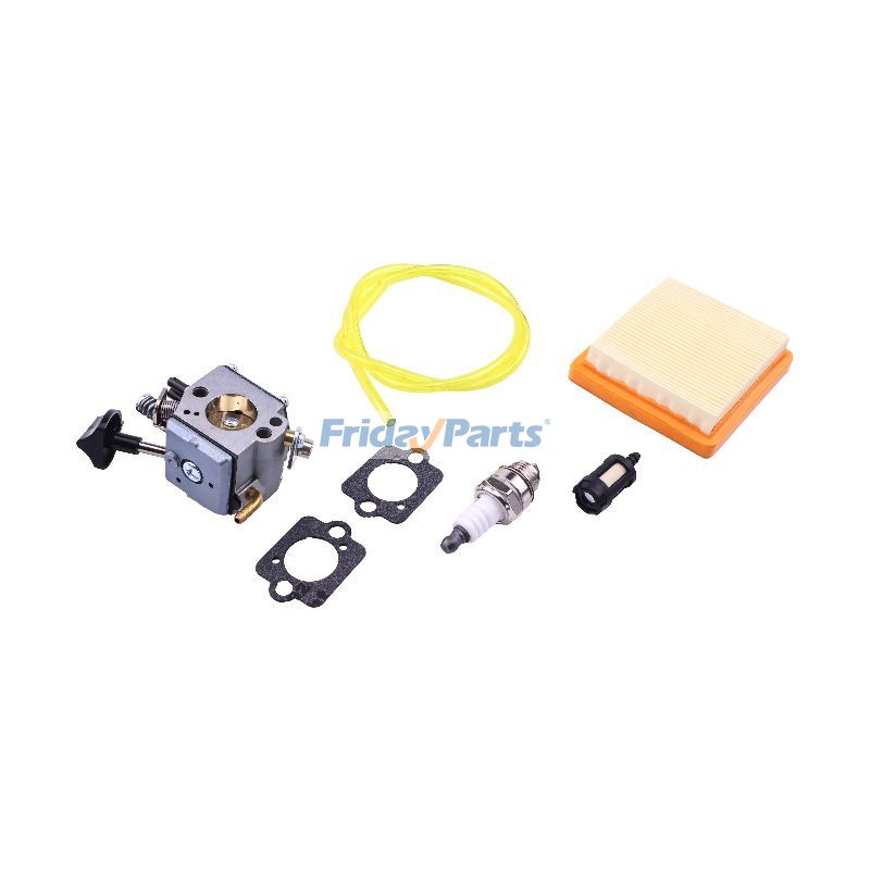 Vergaser Zündkerze Kraftstoffleitung Luftfiltersatz 4203-120-0601 für Stihl Rucksack-Laubbläser BR400 BR420 BR320 BR380für Für Stihl