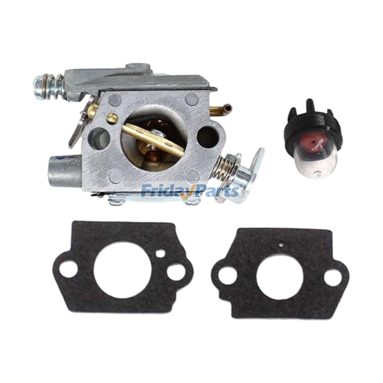 Vergaser mit Dichtung und Primerpumpe 309376002 für Ryobi Kettensäge RY3714 RY3716