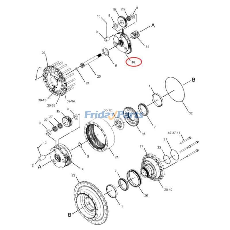 Carriererpillar CAT for Tractor