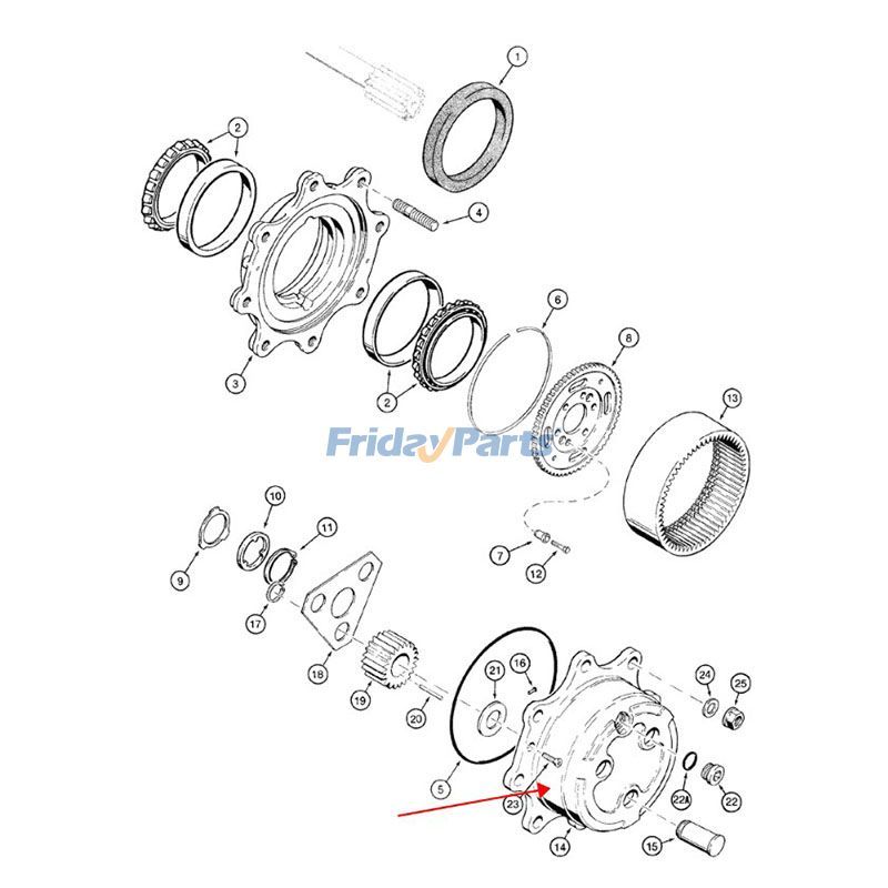 Carrier Assembly for Loader