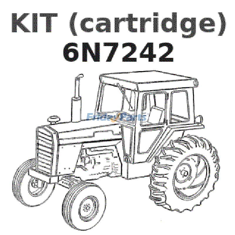 Cartridge Kit 6N-7242 for Caterpillar CAT 235 140B 955K 955L 977K D6C D6D 966R