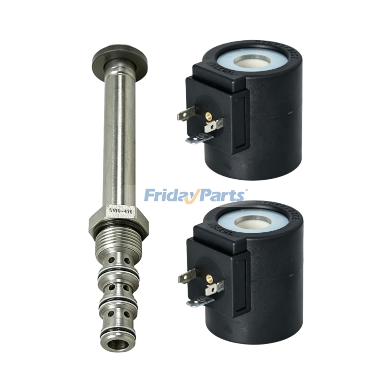 Hydraforce SV10-47C-0-N-24DG用カートリッジバルブ（2個入り、24V 3ピストンソレノイドコイル交換部品）