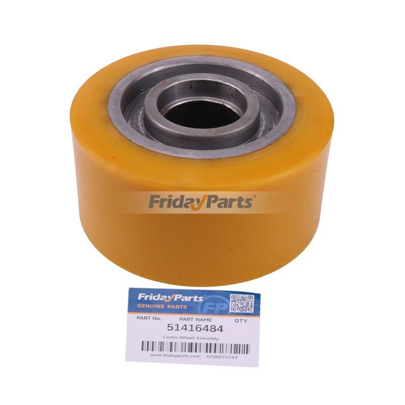 Roulette pivotante 51416484 pour transpalette Jungheinrich ERE