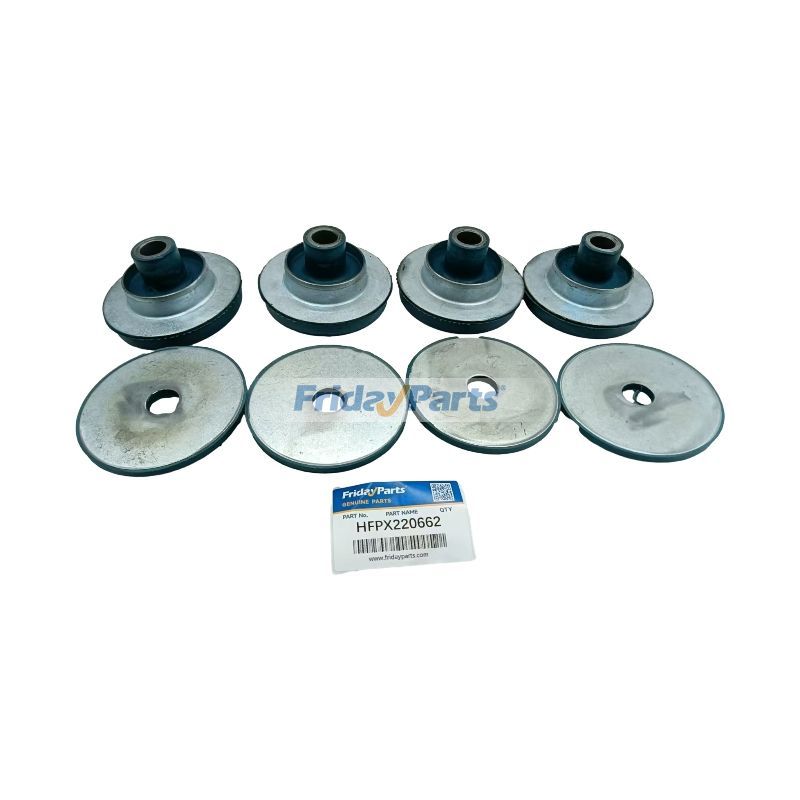 For Caterpillar CAT Excavator E305 Engine K4N Mounting Rubber Cushion Feet Bumper