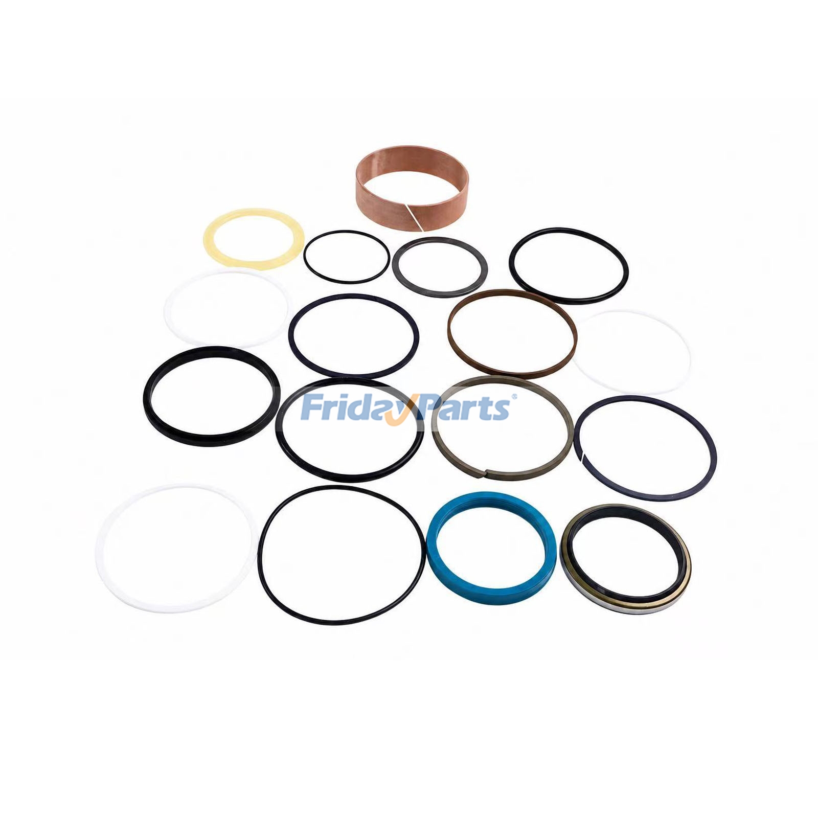 Boom Cylinder Seal Kit compatible with Excavator