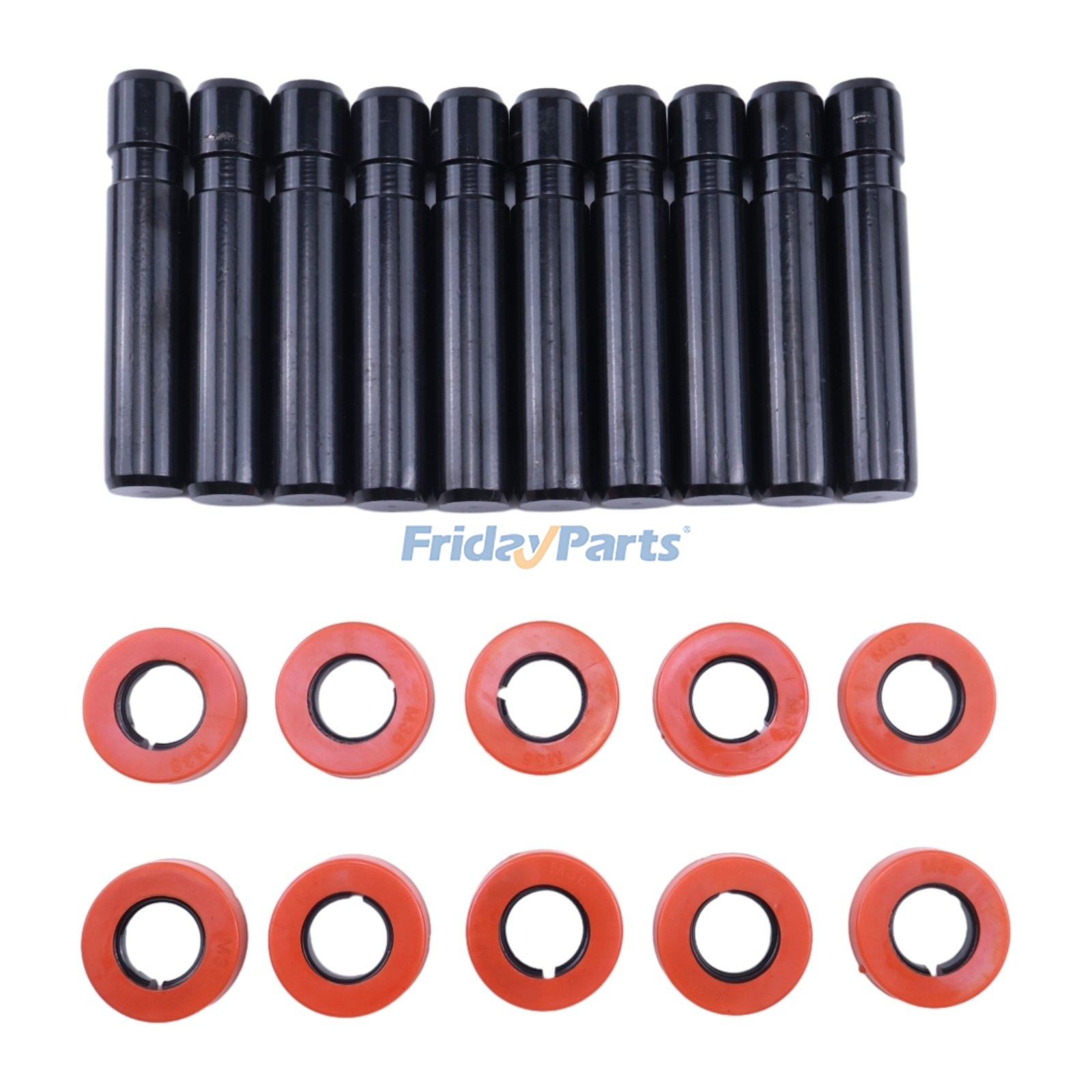 For Caterpillar Excavator CAT  225 227 229 245 320B 320C 320D 322 325 325B 330 Bucket Tooth Pin and Retainer 8E-6358 8E-6359