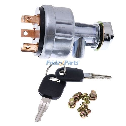 Ignition Switch With 2 Keys - Fits Caterpillar Excavators 307, 311, 312, 320