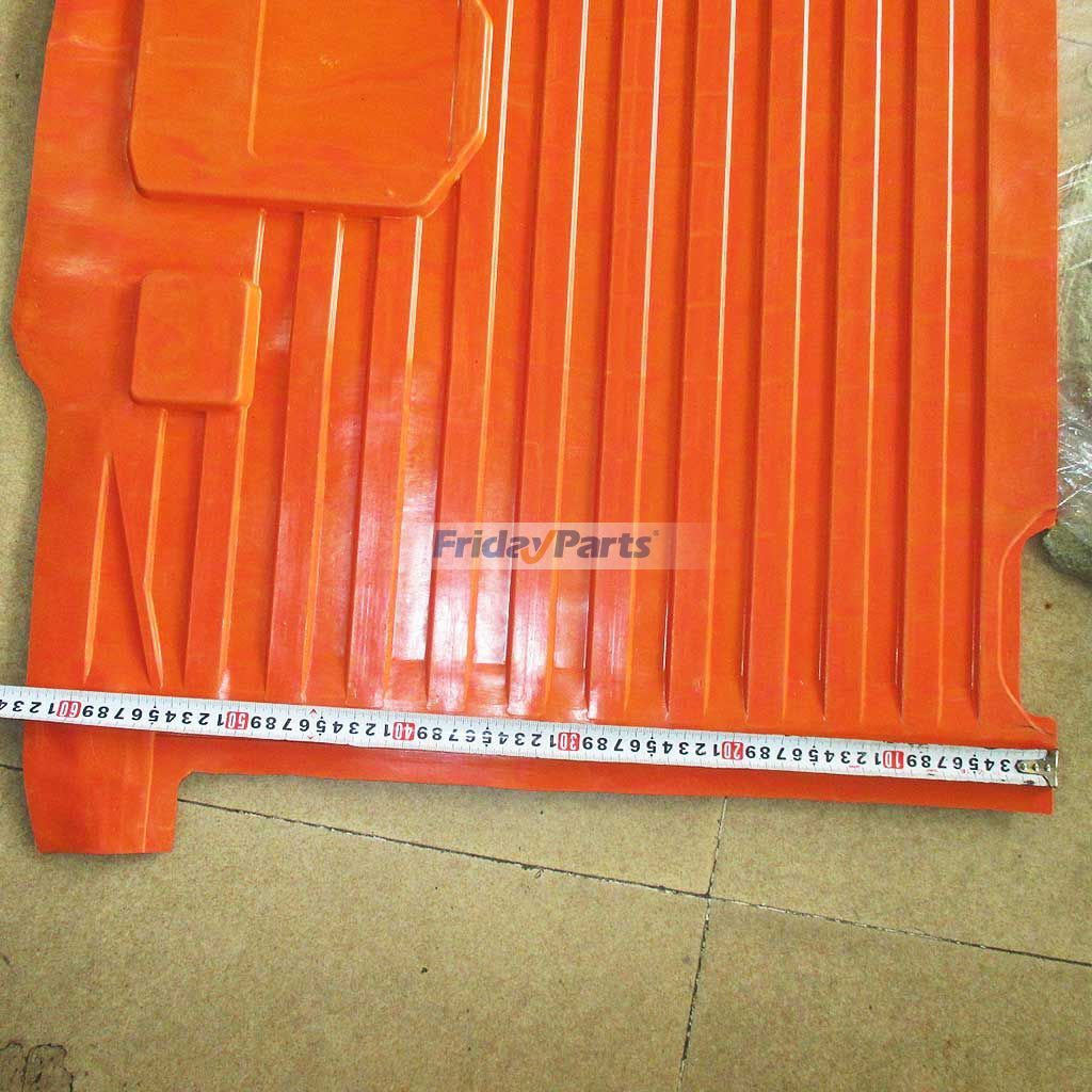 Rubber Cab Floor Mat Foot Gasket for Caterpillar CAT 320