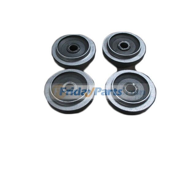 Engine Cushion 2416R145D2 for Kobelco Excavator K907 MARK II K907LCII Set of 4 PCS