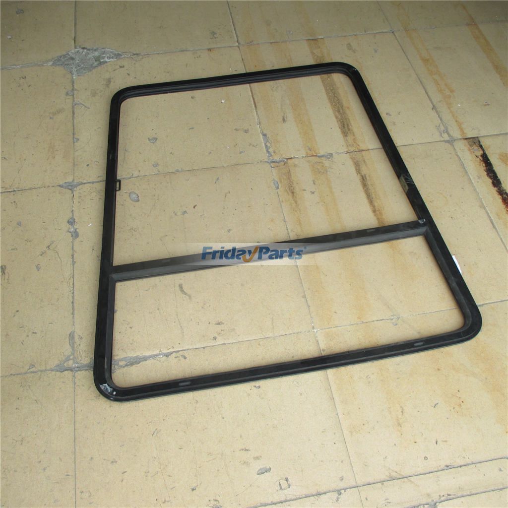 Excavator CAT E200B left door glass frame without Glass
