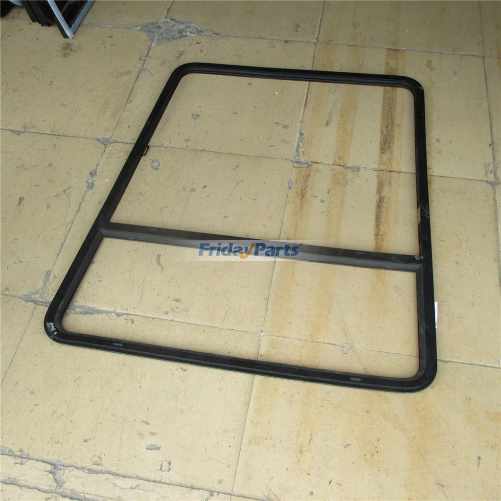 CAT E200B left door glass frame without Glass for Excavator