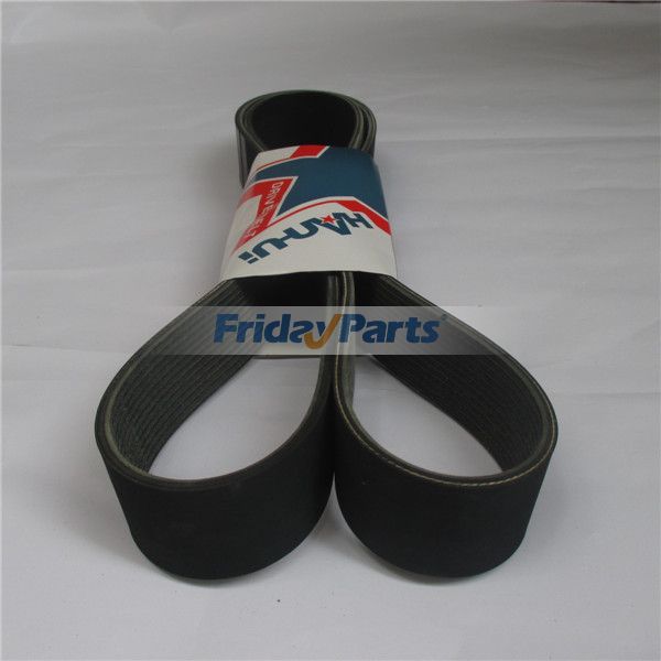 Correa de ventilador para excavadora Caterpillar E329D 12PK1860 de FridayParts