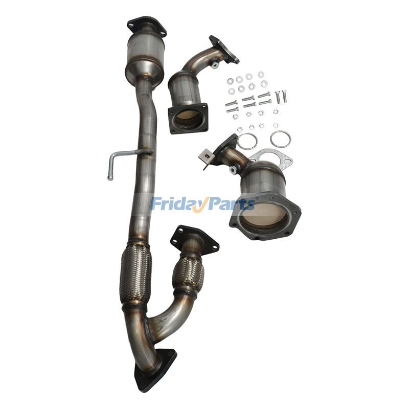 Vehicle Catalytic Converter Set & Flex Y Pipe 3.5L 2011-2014
