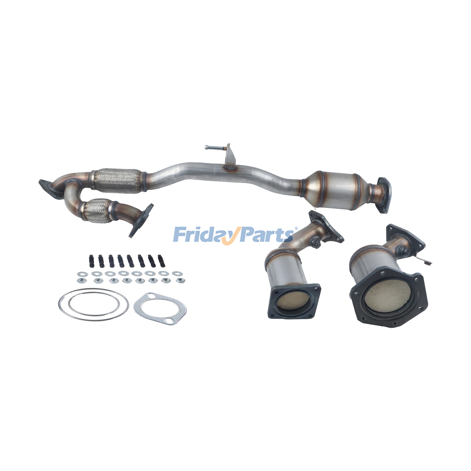 Conjunto de conversor catalítico e tubo Y flexível para Nissan Quest 3.5L 2011-2014 para Veículo
