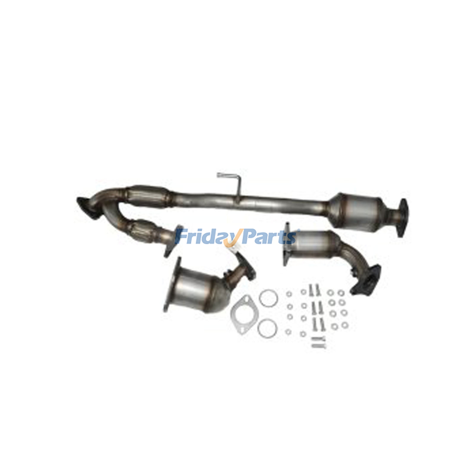 Catalytic Converter Set & Flex Y Pipe for Nissan Quest 3.5L 2011-2014