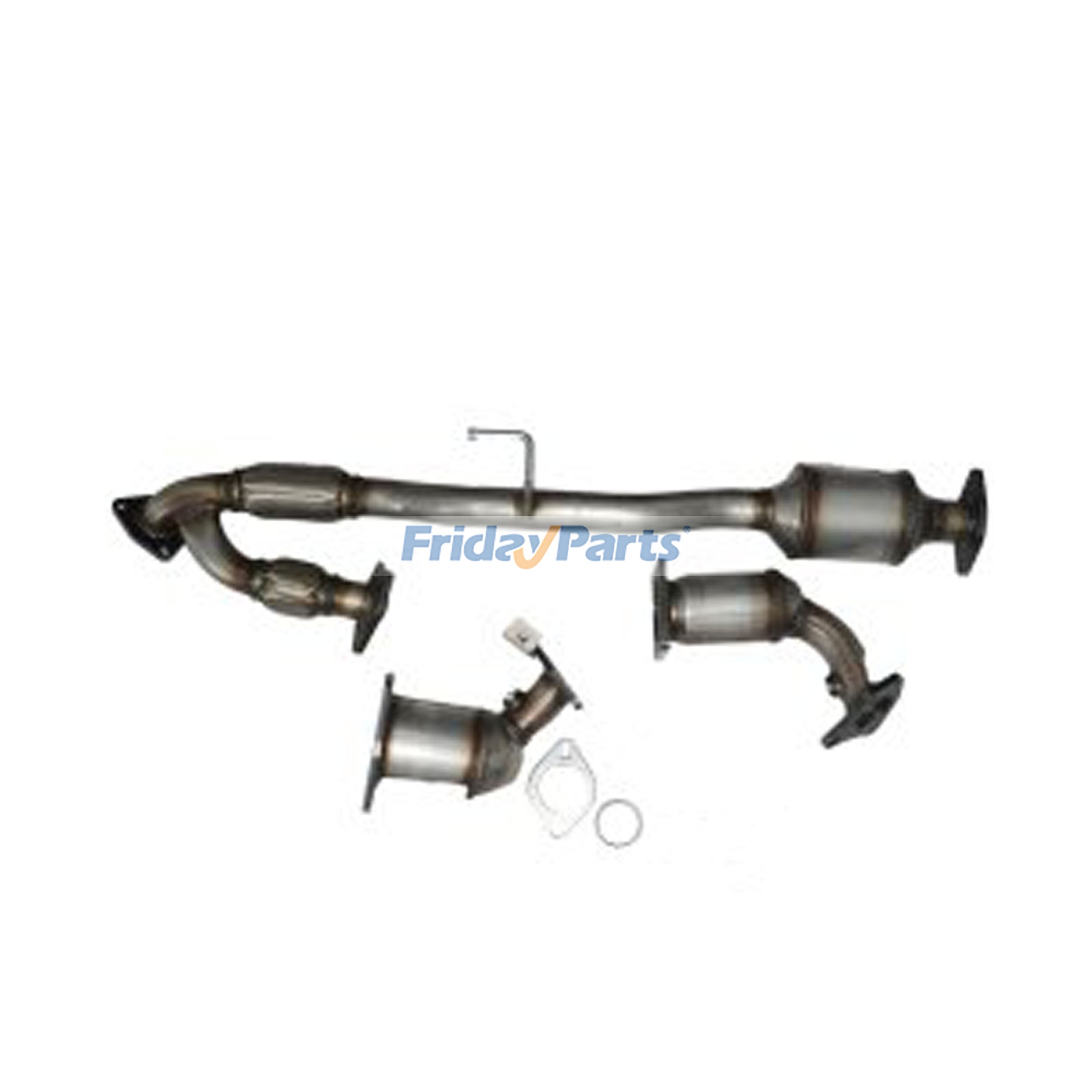  Catalytic Converter Set & Flex Y Pipe 3.5L 2011-2014 For Nissan