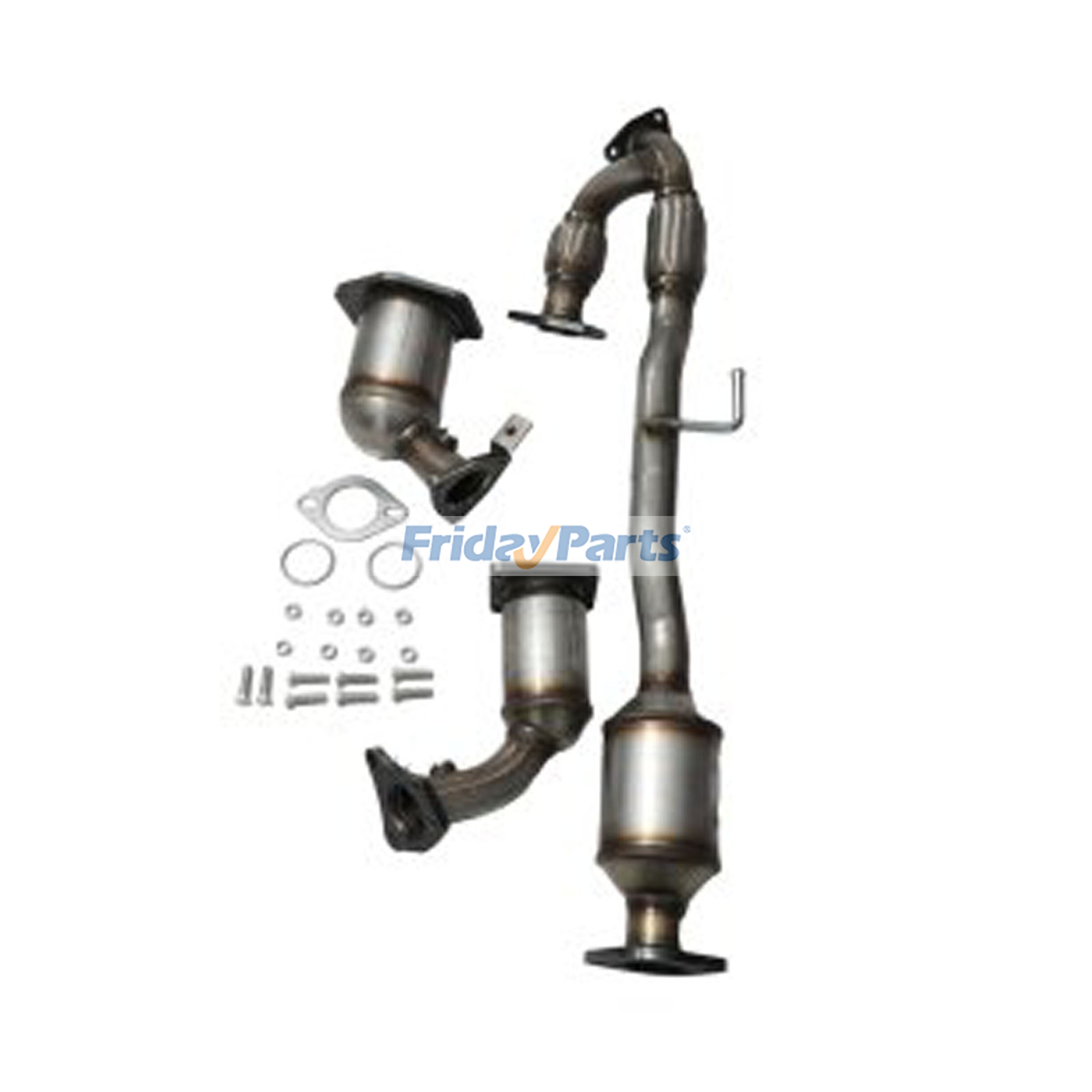 Vehicle Catalytic Converter Set & Flex Y Pipe 3.5L 2011-2014