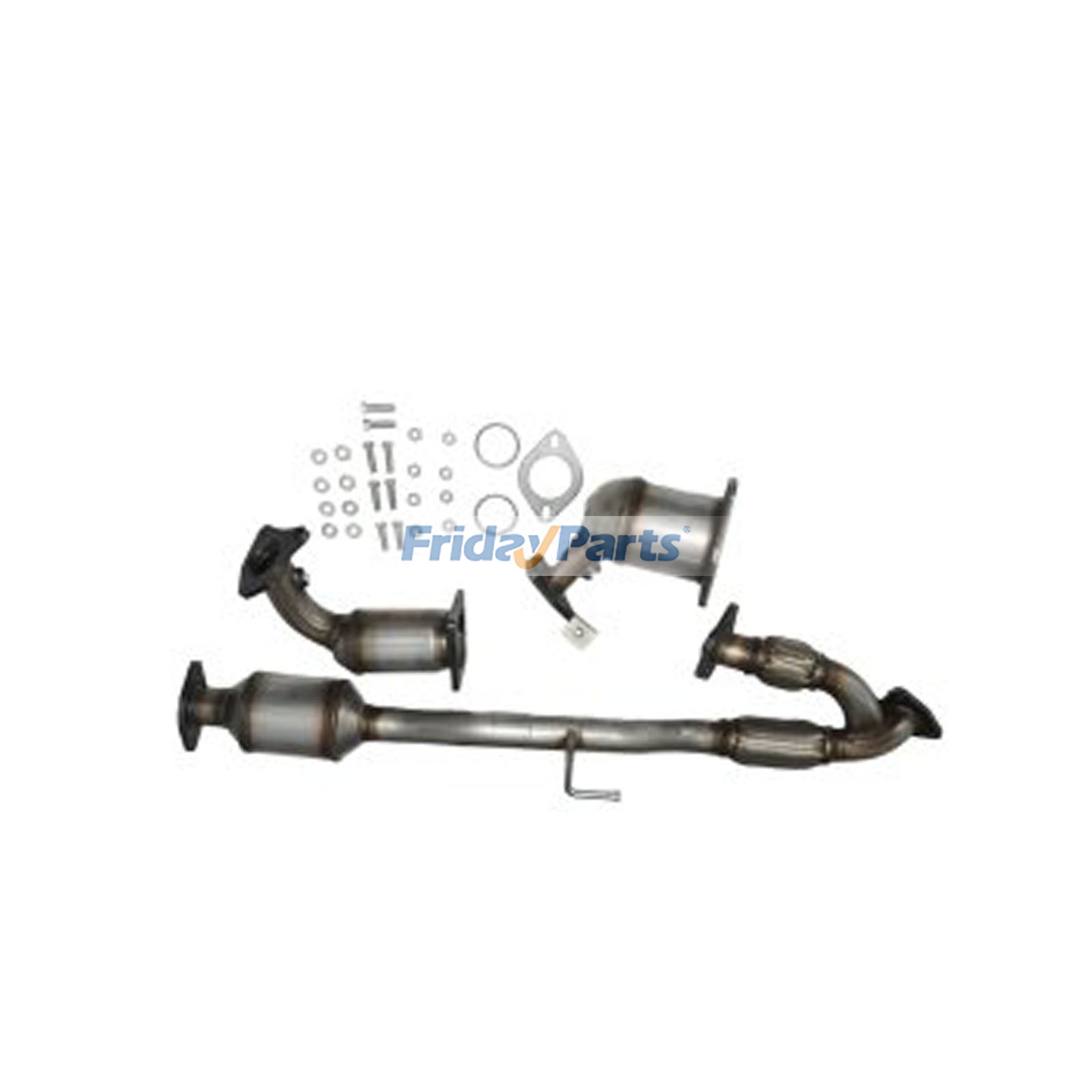Catalytic Converter Set & Flex Y Pipe 3.5L 2011-2014 for Vehicle