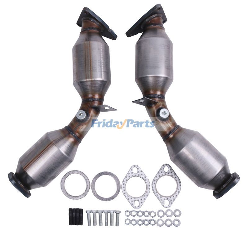 Catalytic Converter Set for Infiniti 3.5L 2008-2012 3.7L 2008-2013 Bank 1 and 2 for Vehicle