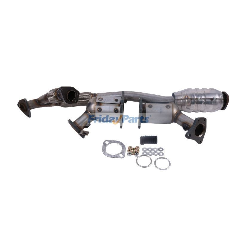Vehicle Catalytic Converter With Flex Y Pipe 3.5L 2007-2017