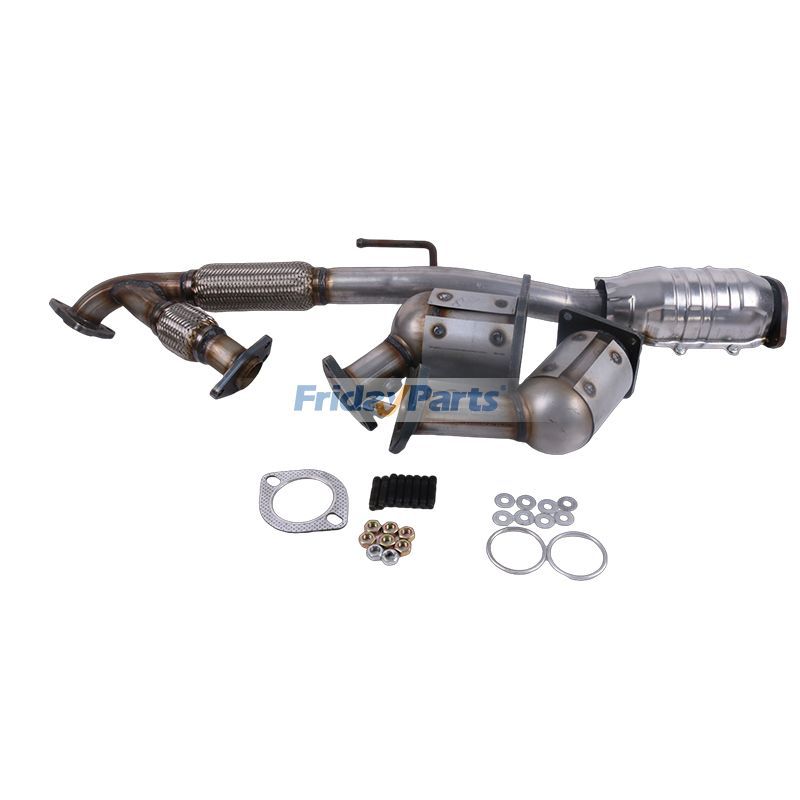 Vehicle Catalytic Converter With Flex Y Pipe 3.5L V6 2009-2014