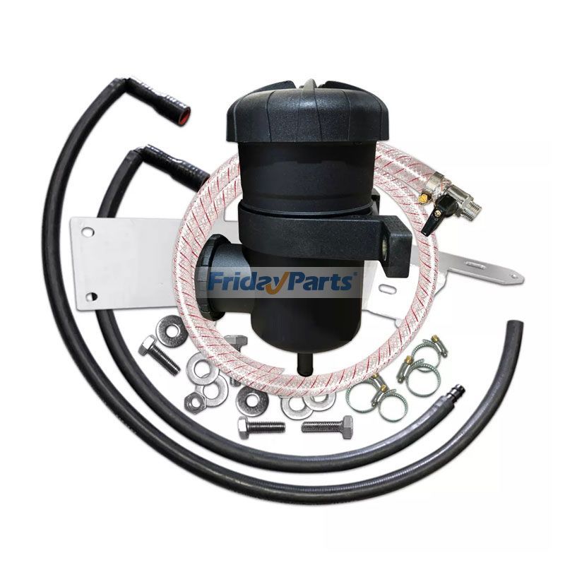 Catch Can Dual Bracket Kit OS-PROV-37B for Isuzu D-Max 3.0L TD 2012-2016