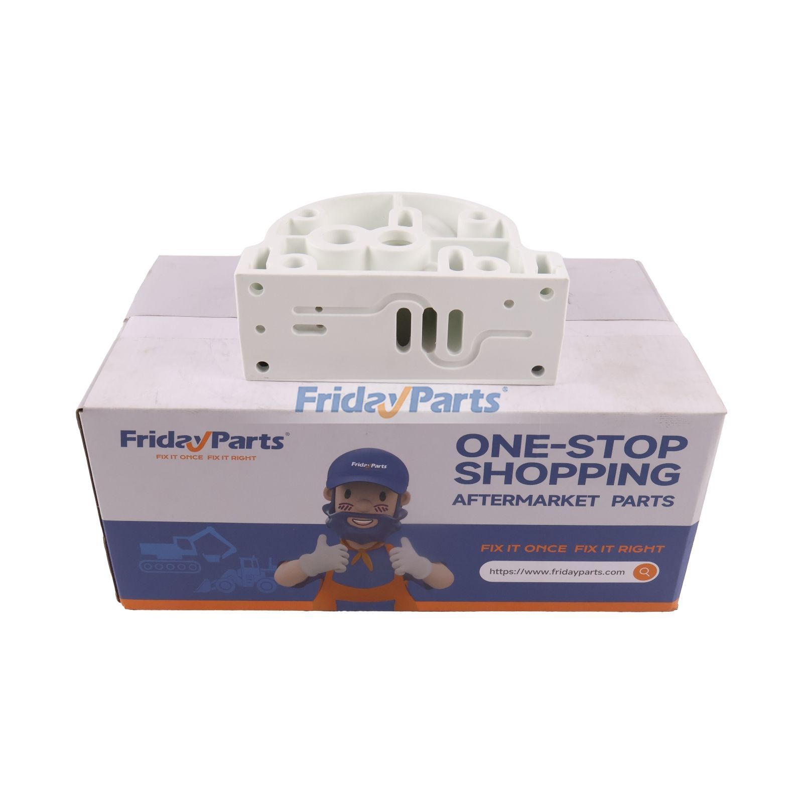 Center Block 04-3110-20 for Wilden Diaphragm Pump P4 P8