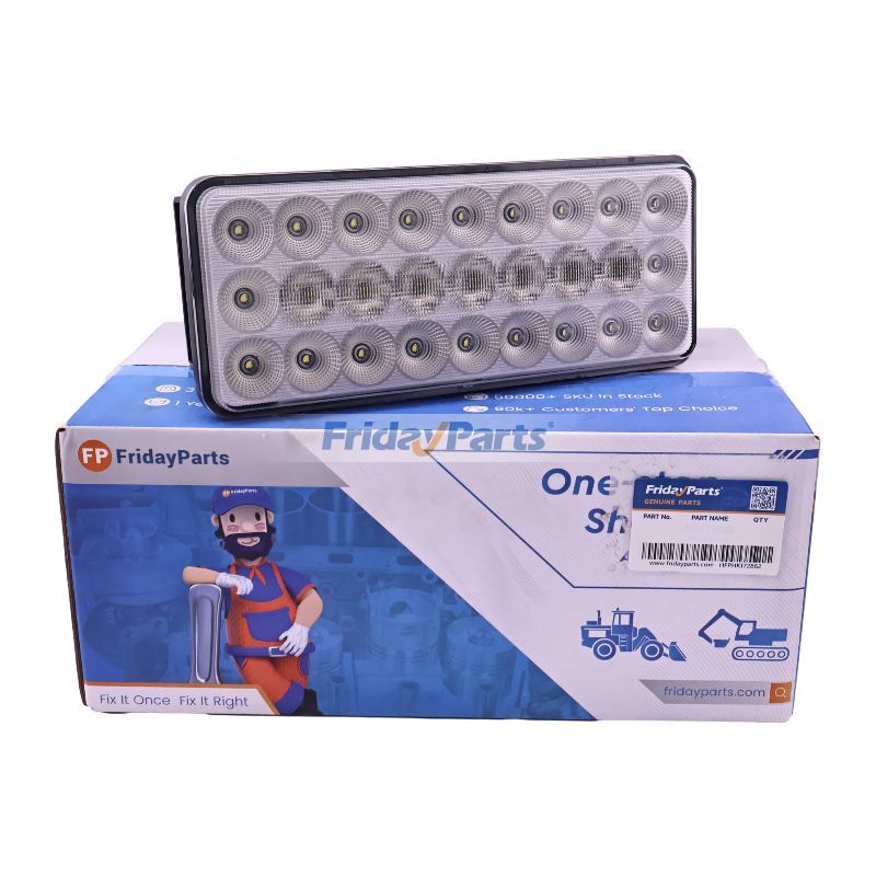 Center LED Headlight 232454A2 for CASE IH Tractor MX180 MX200 MX255 STX275 STX330 STX380