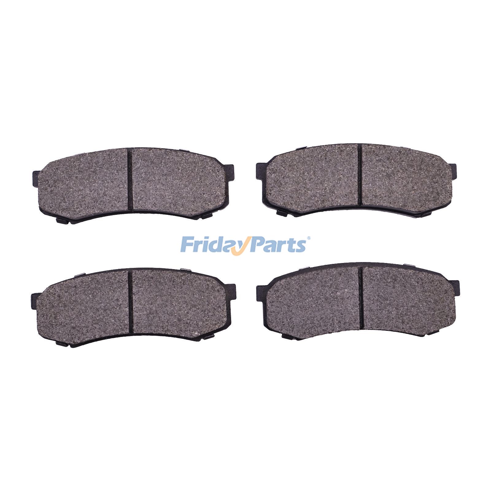 Ceramic Rear Brake Pad Set for Vehicle