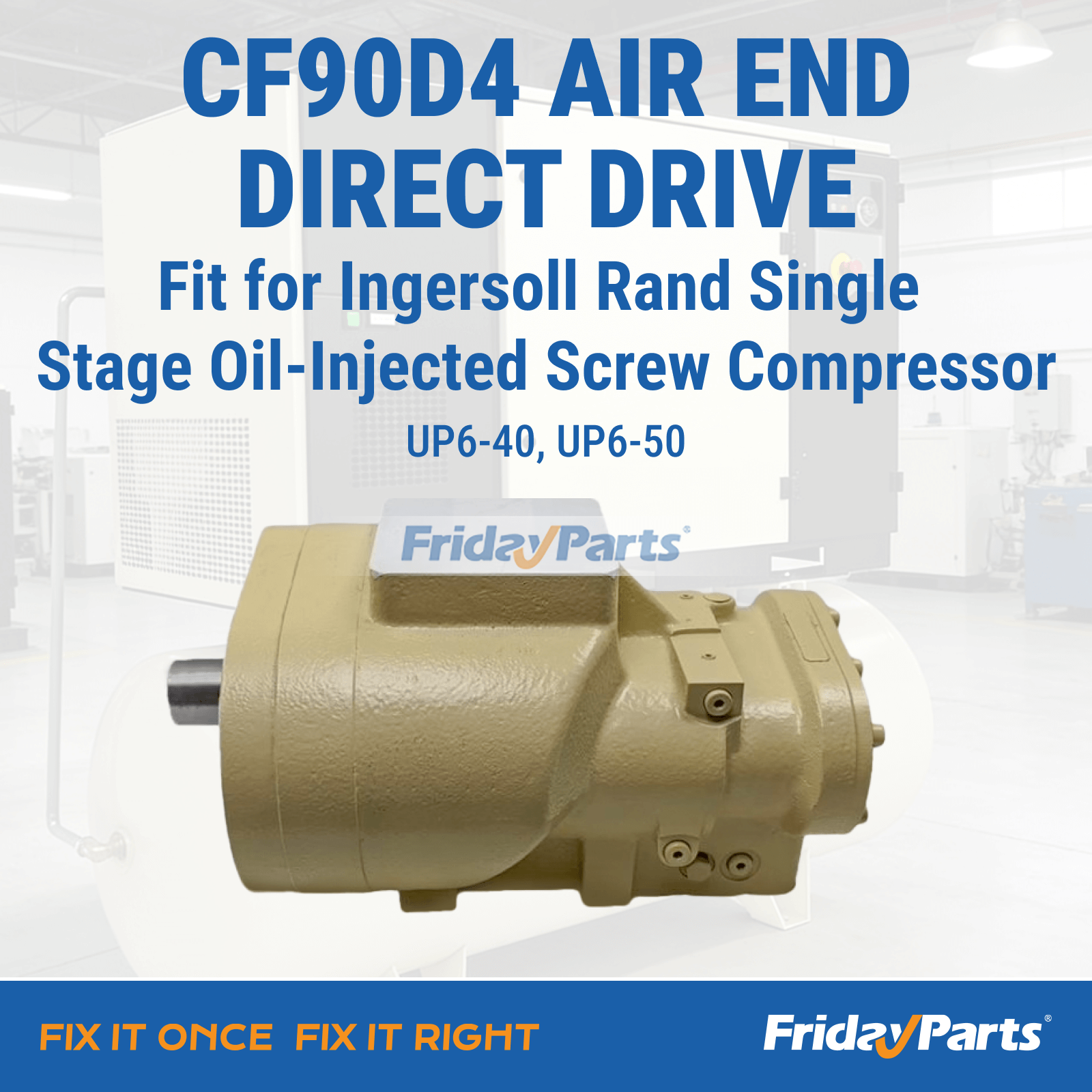 Air Compressor Air End Direct Drive