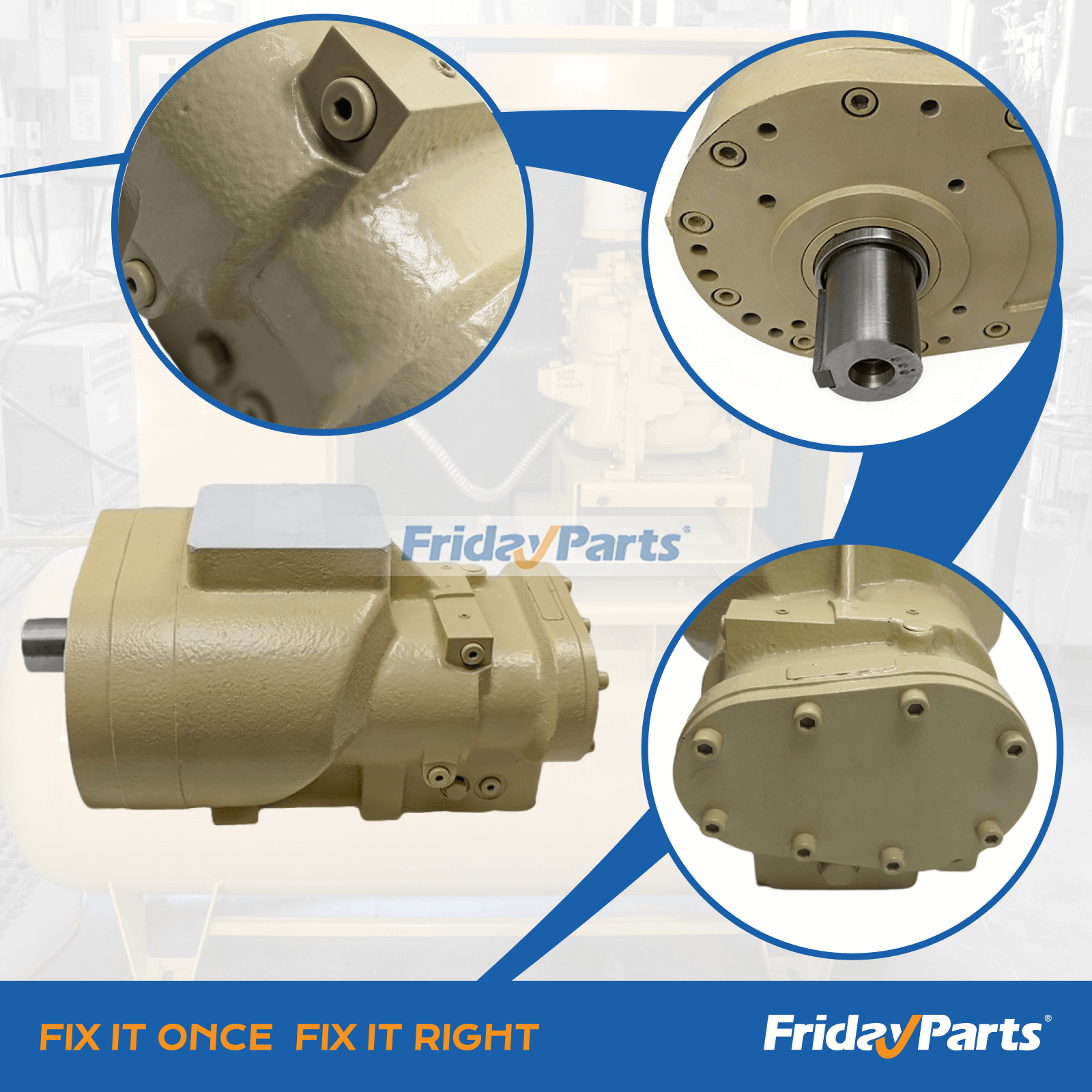 FridayParts Air End Direct Drive