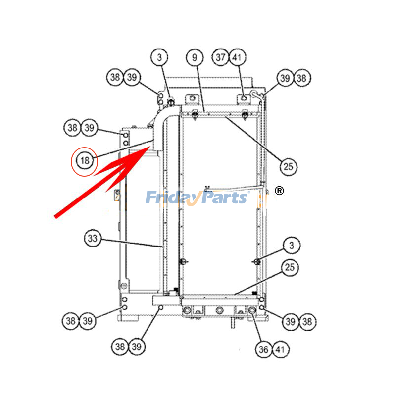 FridayParts Ladeluftkühler