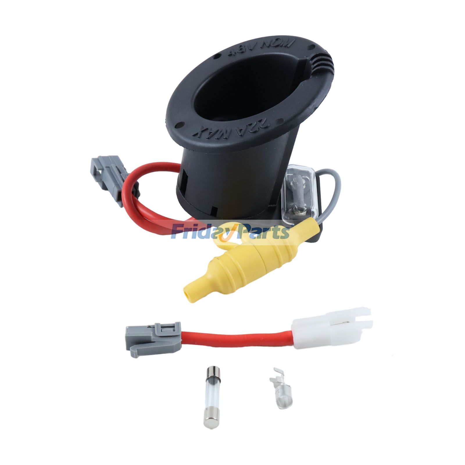 Charging Socket with Wire Kit 102848701 102848702 for Club Car Golf Cart Village 6 8