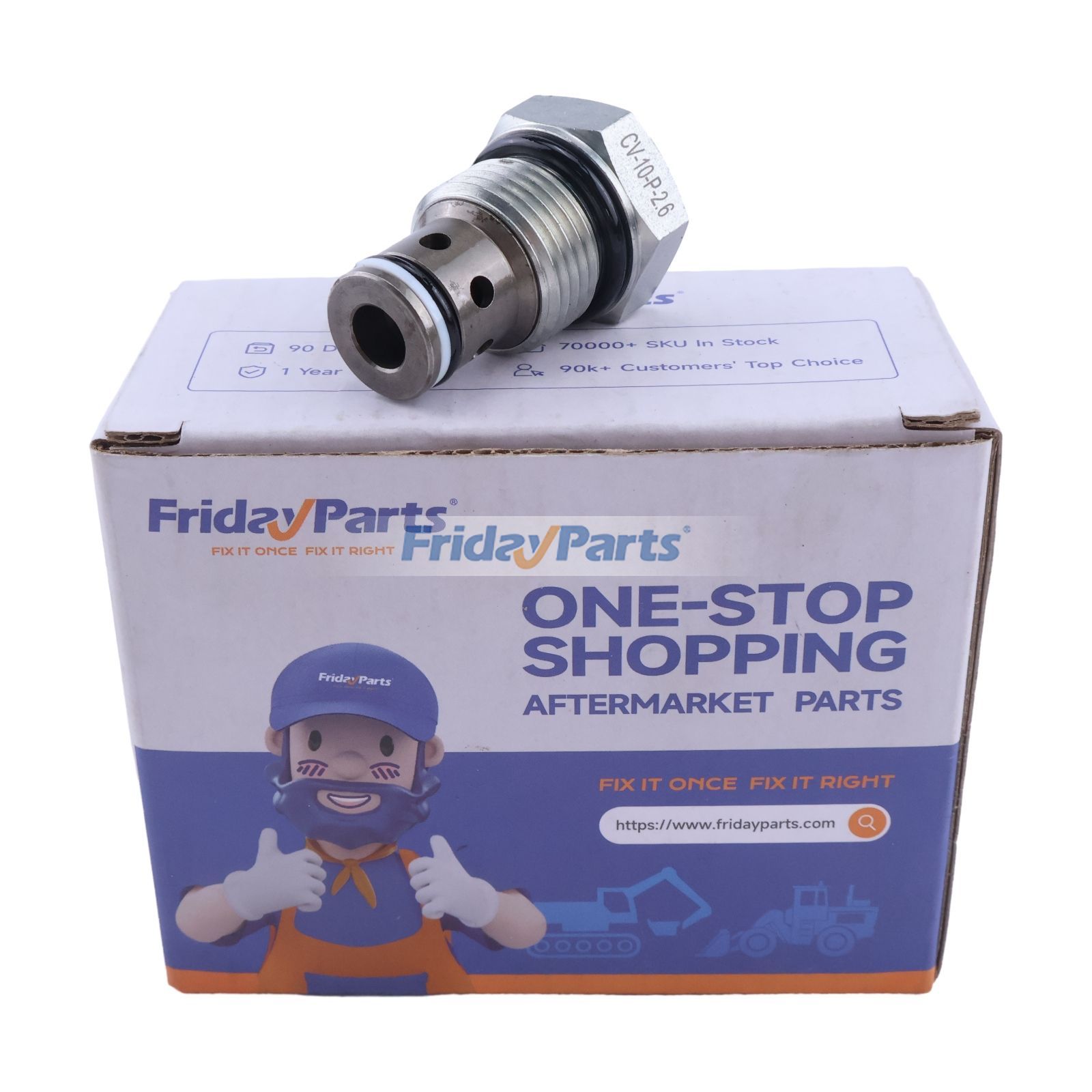 Check Valve 1272621GT for Genie Telescopic Boom Lift SX-135 XC