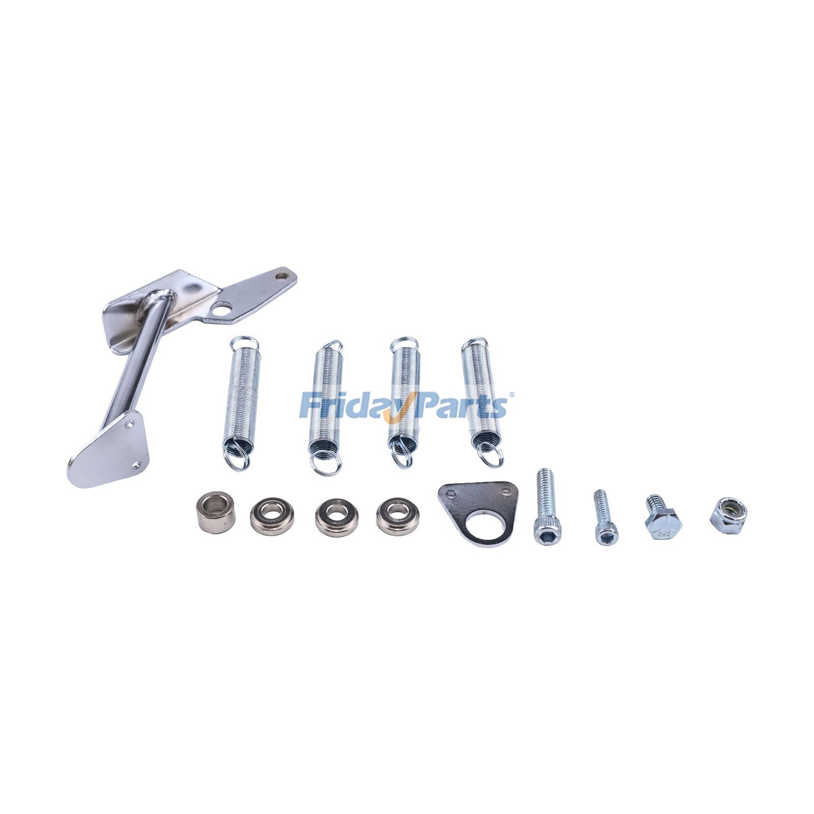 Chrome Carburetor Throttle Dual Return Spring Kit for Vehicle