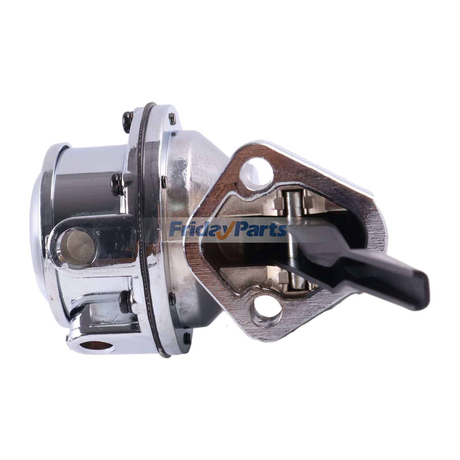 Compra Bomba de combustible de alto volumen cromada JM1010C F53104C para Ford 429 460 8 PSI 80 GPH Flujo libre en Fridayparts