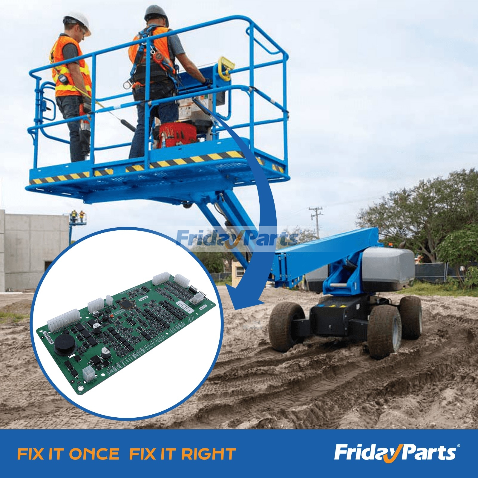 Circuit Board For Genie Aerial Work Platforms